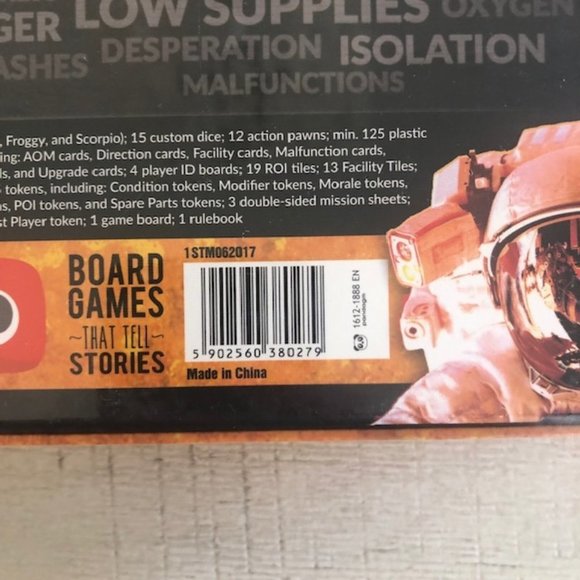 First Martians Adventures on the Red Planet Cooperative Board Game - Picture 3 of 8